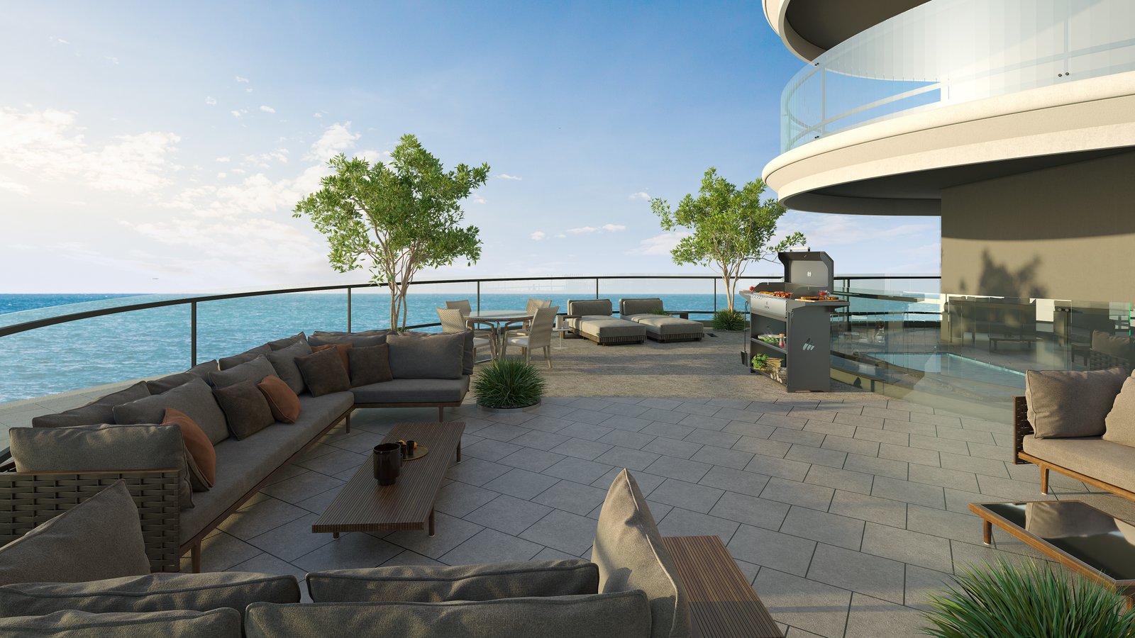 51st Floor Terrace View